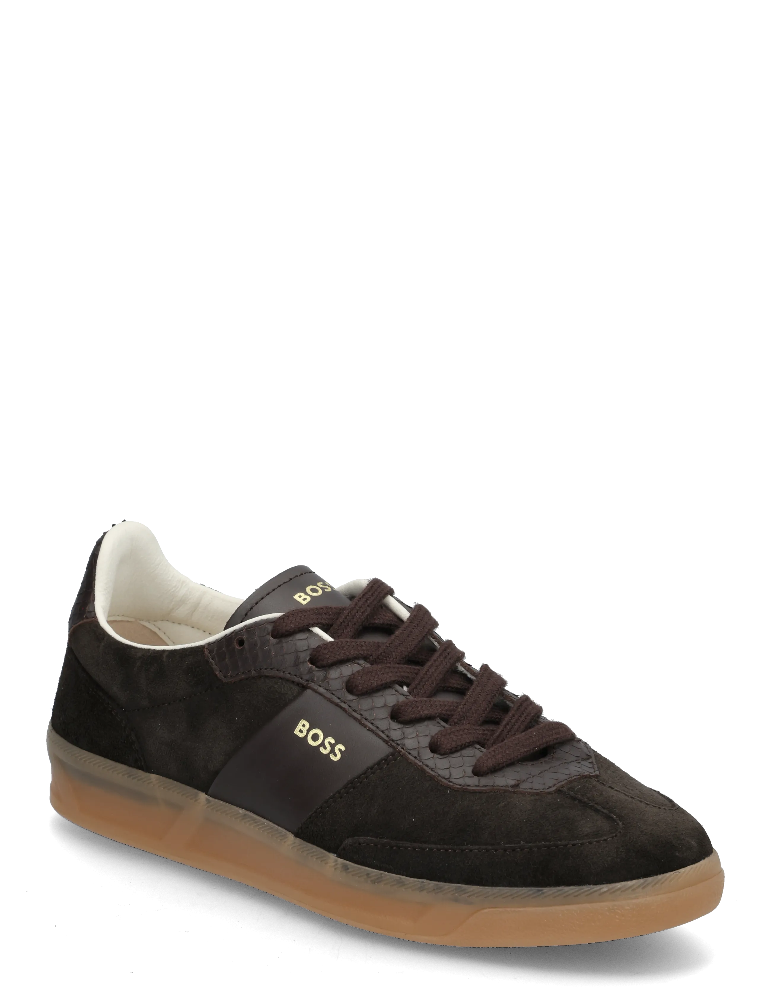 BOSS Brenta_Tenn_sdltsn - Schuhe - DARK BROWN / brown