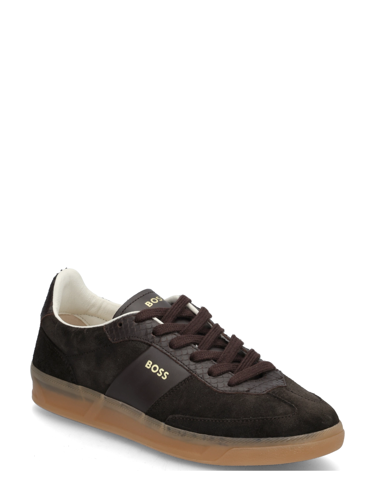 BOSS Brenta_Tenn_sdltsn - Schuhe - DARK BROWN / brown