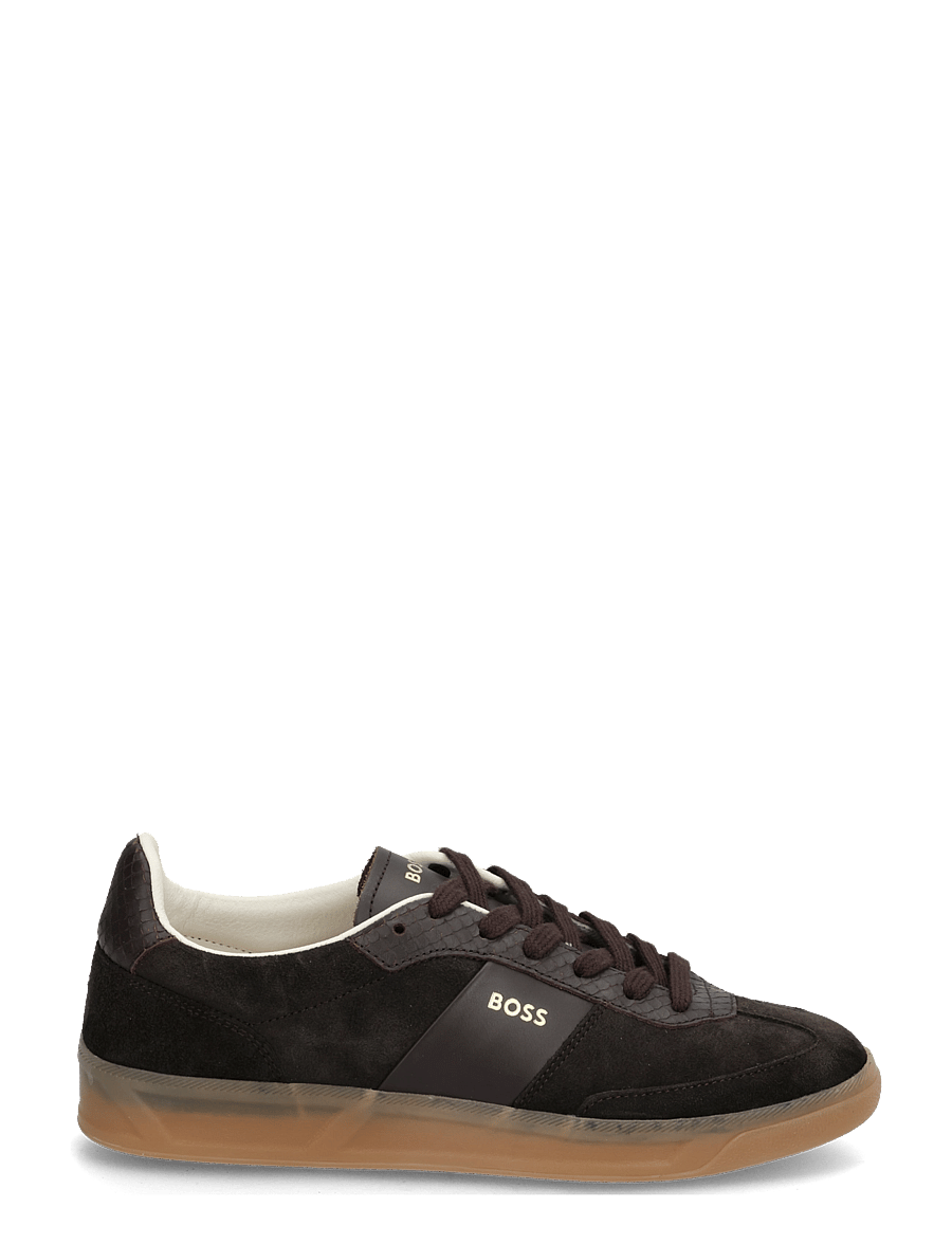 BOSS - Brenta_Tenn_sdltsn - niedrige sneaker - dark brown - 2