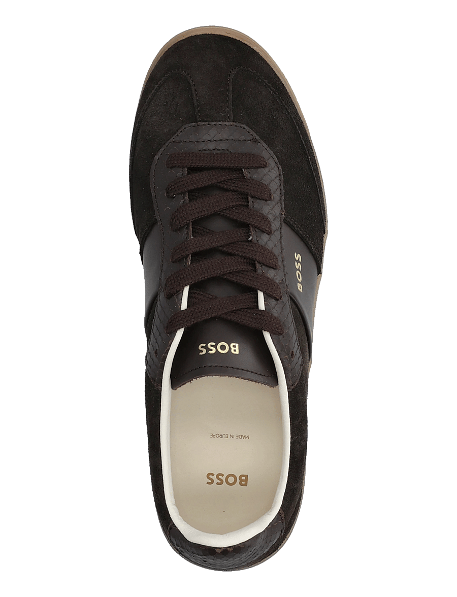BOSS - Brenta_Tenn_sdltsn - niedrige sneaker - dark brown - 3