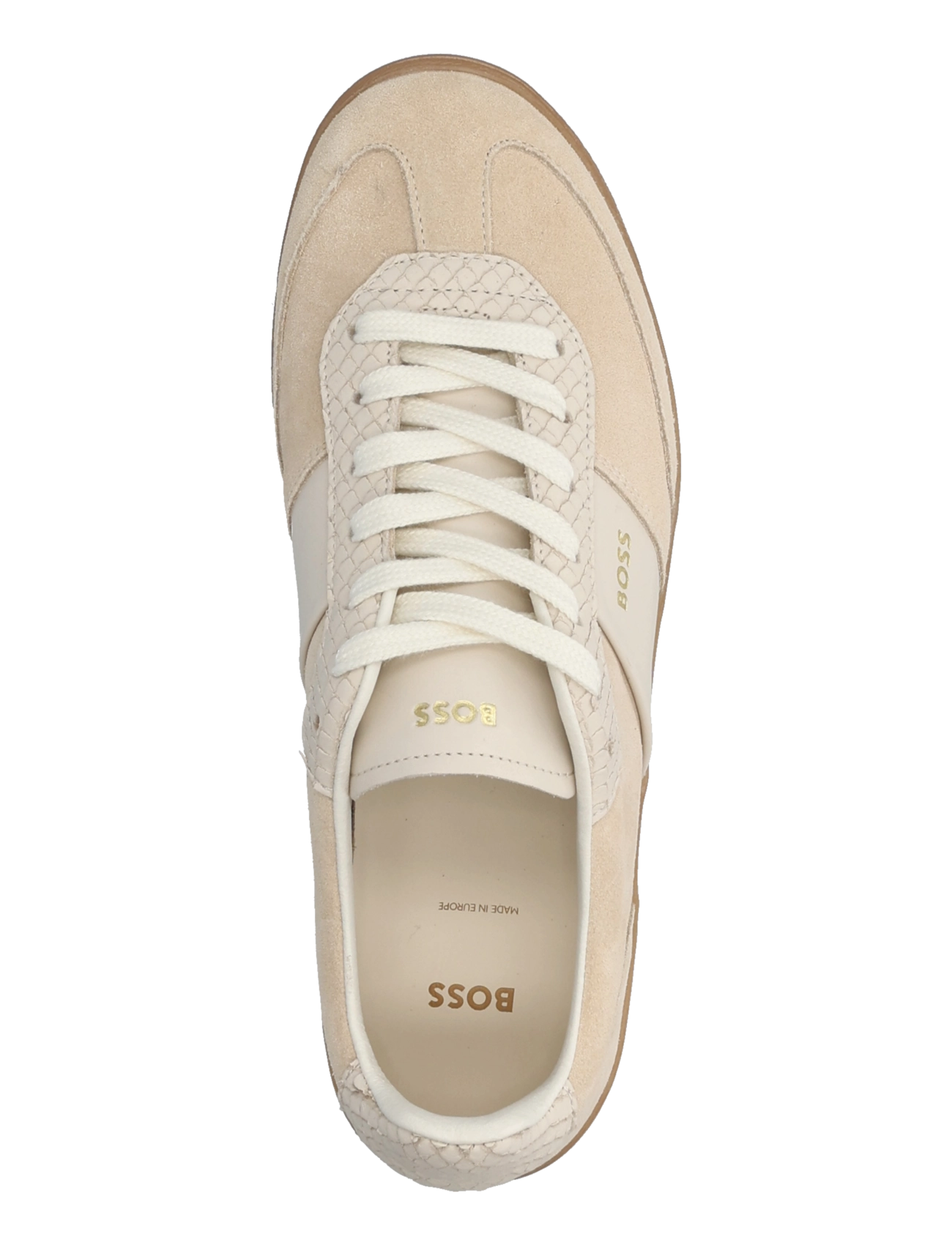 BOSS - Brenta_Tenn_sdltsn - niedrige sneaker - open white - 3