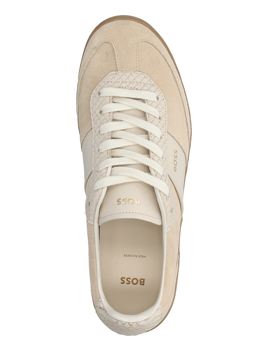 BOSS - Brenta_Tenn_sdltsn - niedrige sneaker - open white - 3