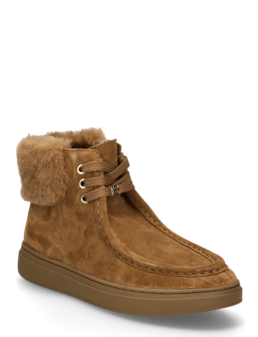 BOSS - Kieran_Hito_sdfr - flache stiefeletten - medium beige - 0