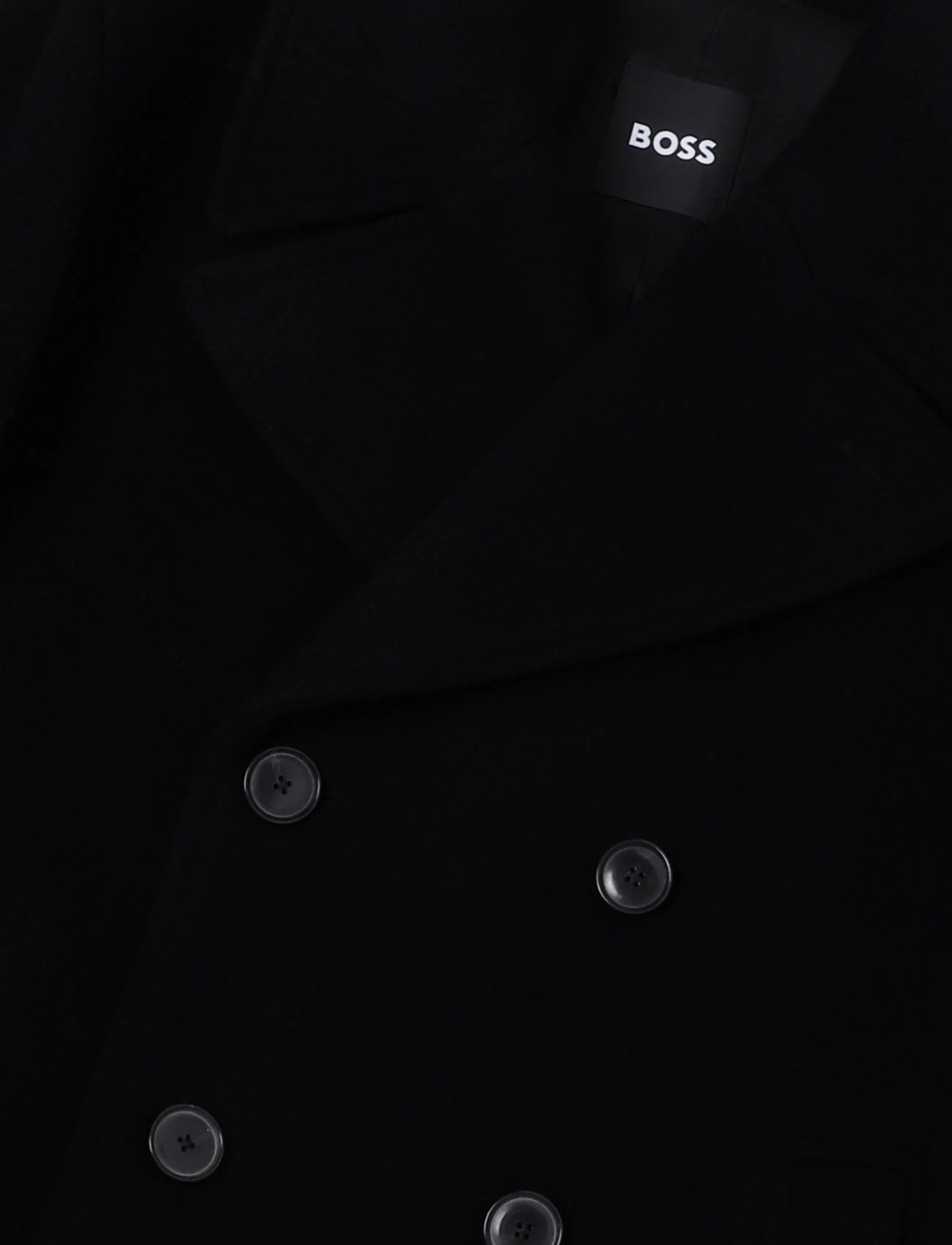 BOSS - H-Hyde-Peacoat-264 - black - 2