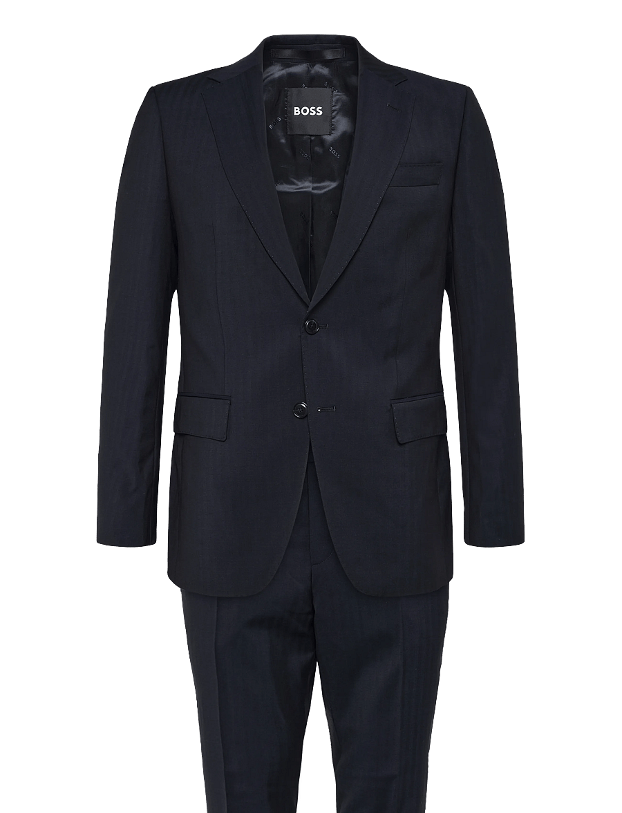 BOSS - H-Huge-2Pcs-263 - jakkesæt - dark blue - 0