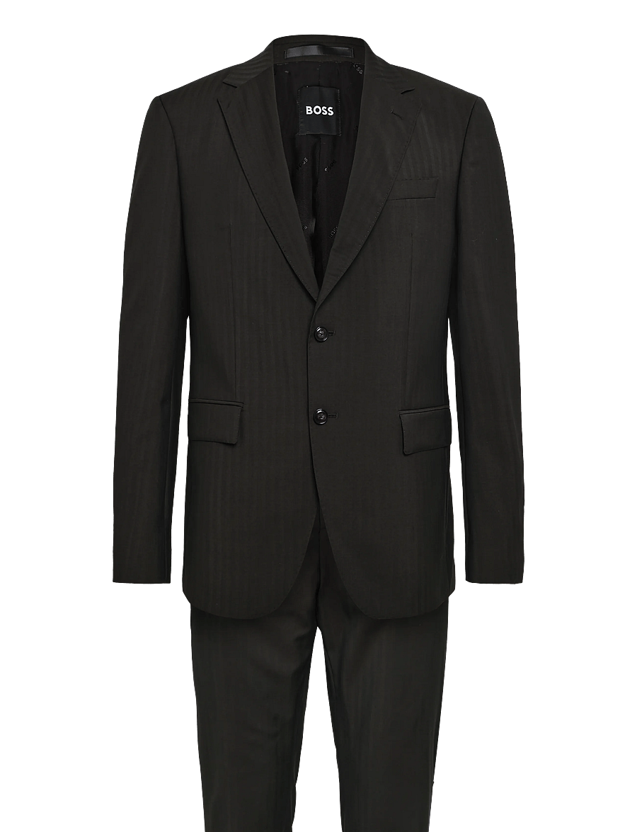 BOSS - H-Huge-2Pcs-263 - anzüge - dark brown - 0