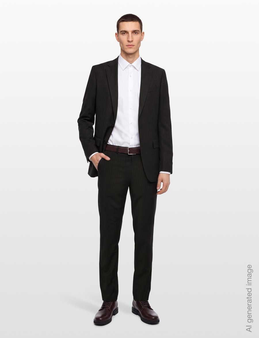 BOSS - H-Huge-2Pcs-263 - suits - dark brown - 0