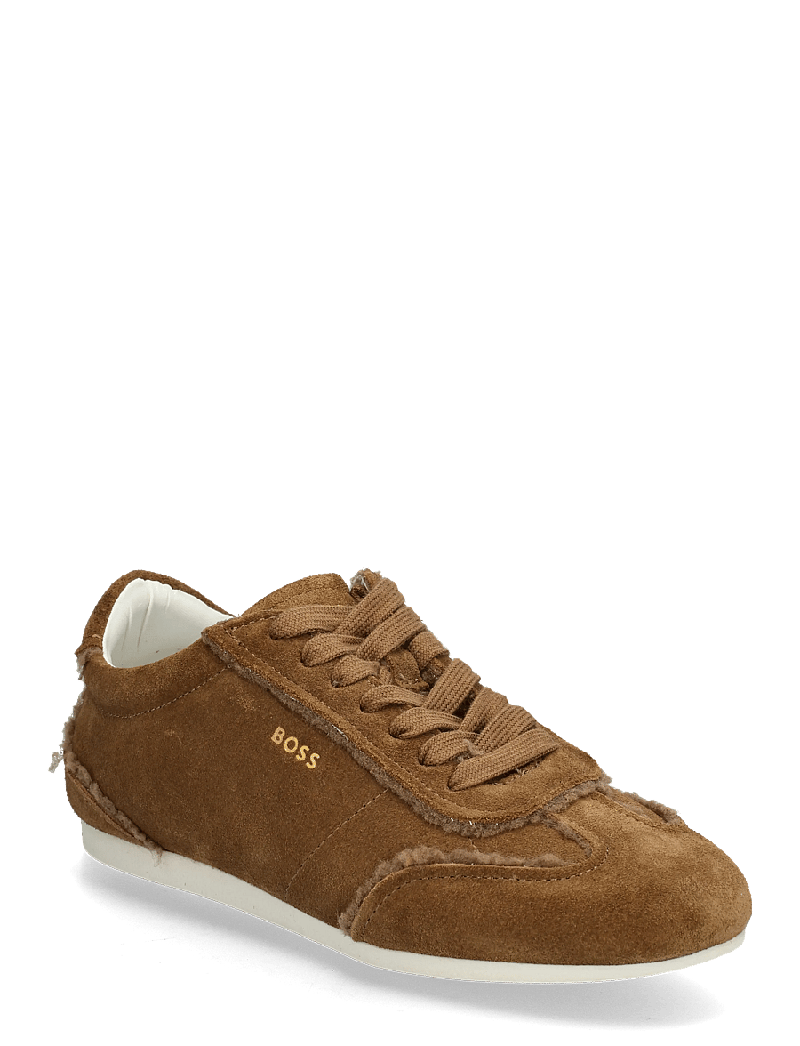 BOSS - Solenne_Tenn_sdf - gefütterte sneaker - medium beige - 0