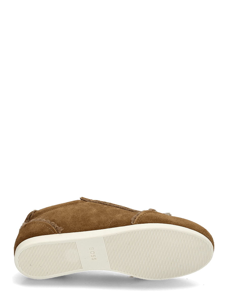 BOSS - Solenne_Tenn_sdf - gefütterte sneaker - medium beige - 4