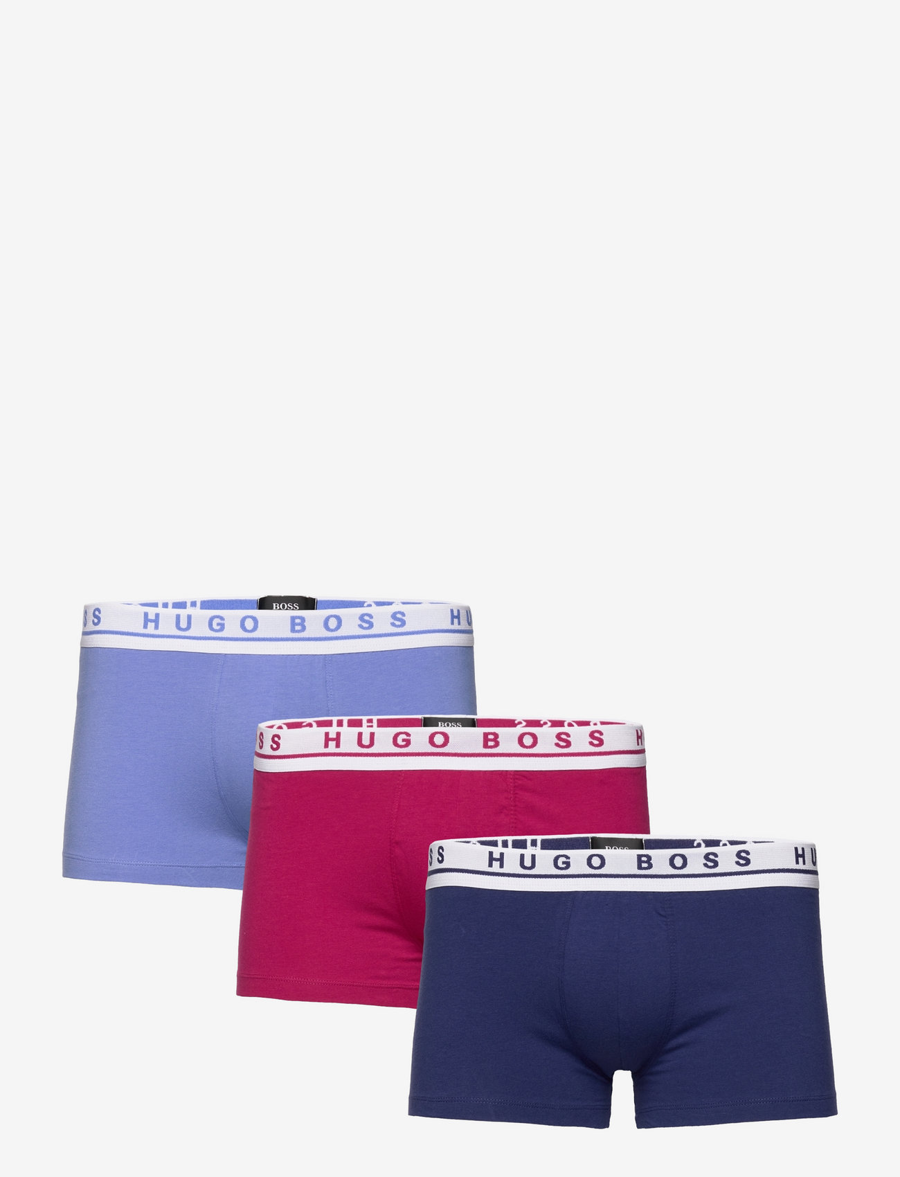 BOSS Trunk 3P Boxer Uomo - Pantaloncini Elasticizzati, Cotone, Nero Taglia M