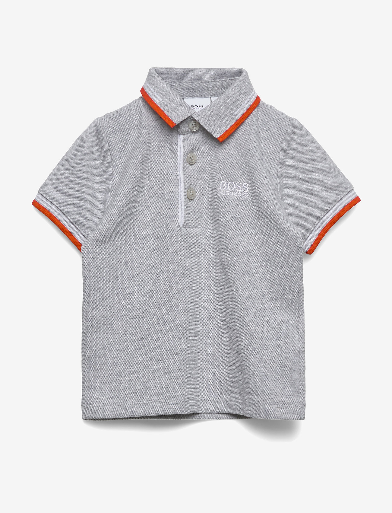 BOSS - SHORT SLEEVE POLO - chine grey - 0