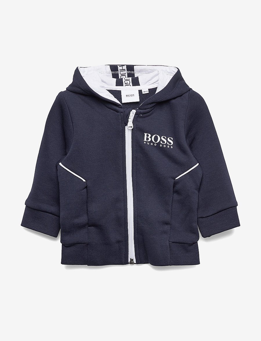 BOSS - CARDIGAN SUIT - navy - 0