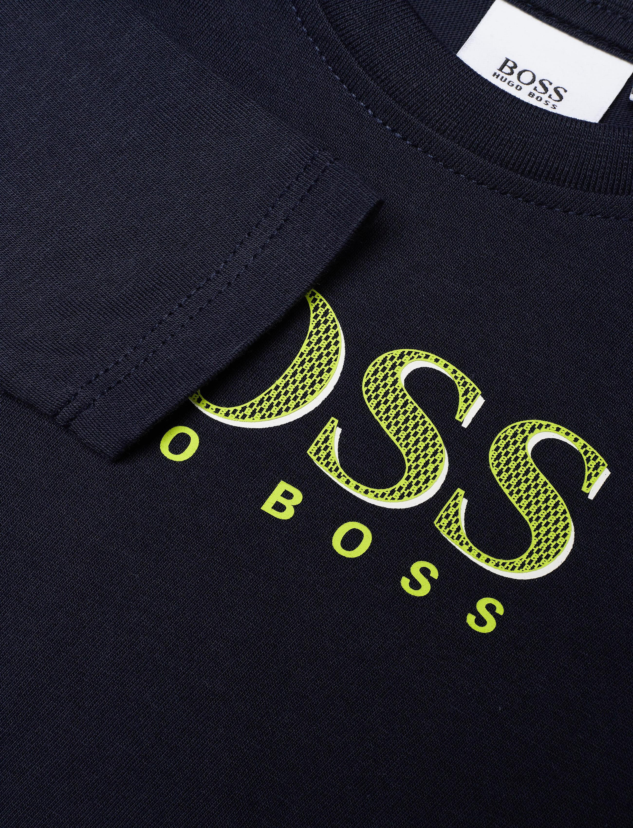 BOSS - LONG SLEEVE T-SHIRT - navy - 2