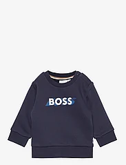 BOSS - SWEATSHIRT - sportiska stila džemperi - navy - 0