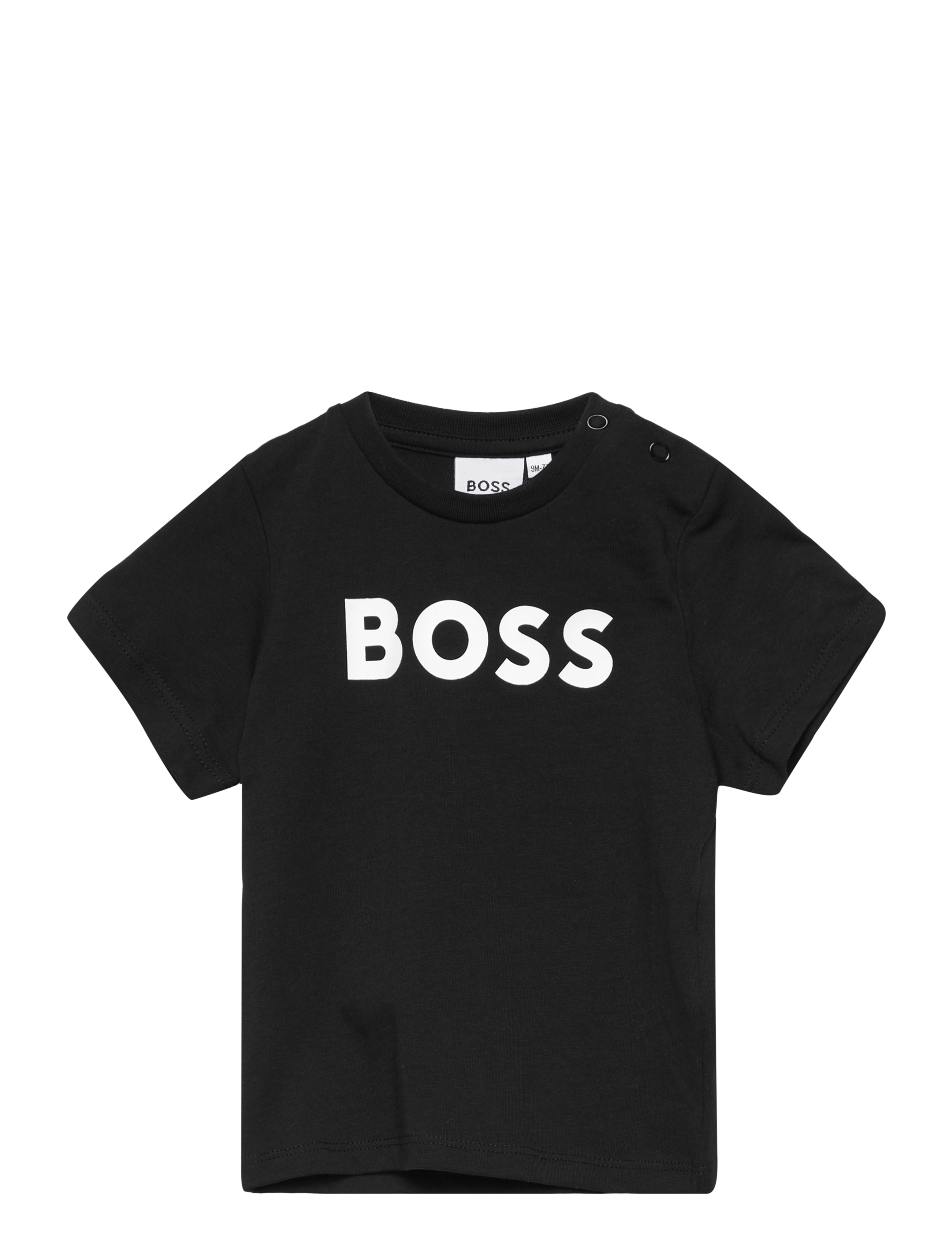 BOSS Short Sleeves Tee-Shirt, 68, Black, T-Shirts > Kortærmede, Børn