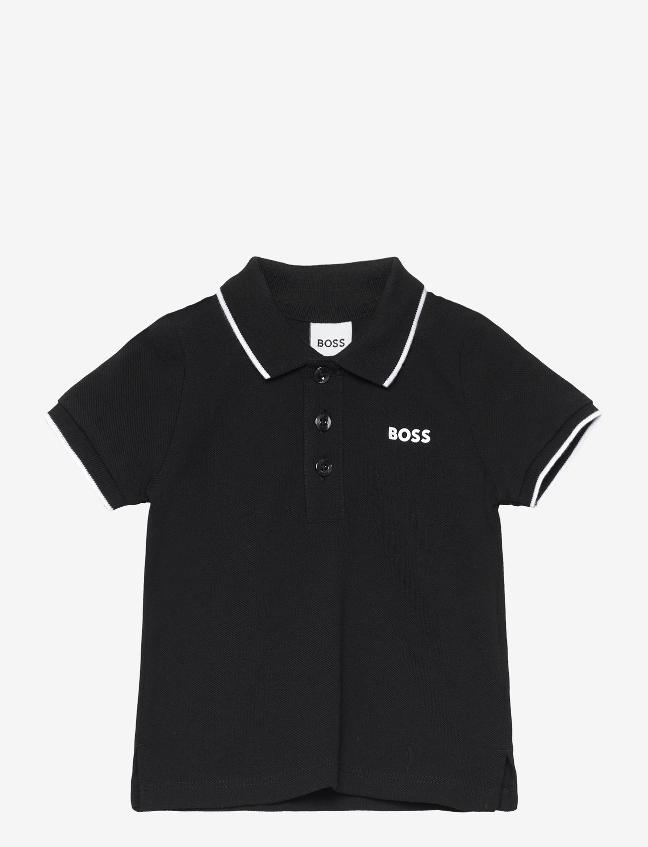 BOSS - SHORT SLEEVE POLO - lyhythihaiset - black - 0