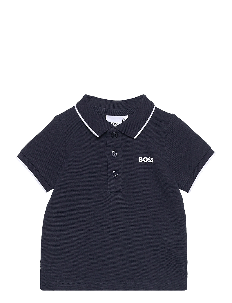 BOSS - SHORT SLEEVE POLO - kortærmede poloer - navy - 0