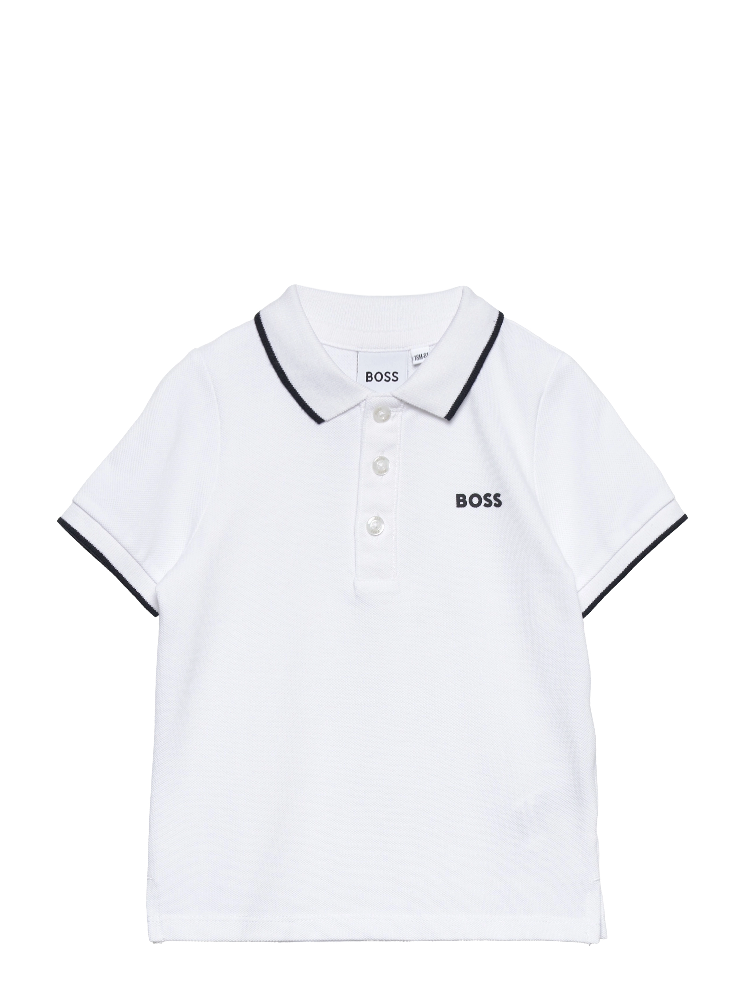 BOSS SHORT SLEEVE POLO - Deals - WHITE / white