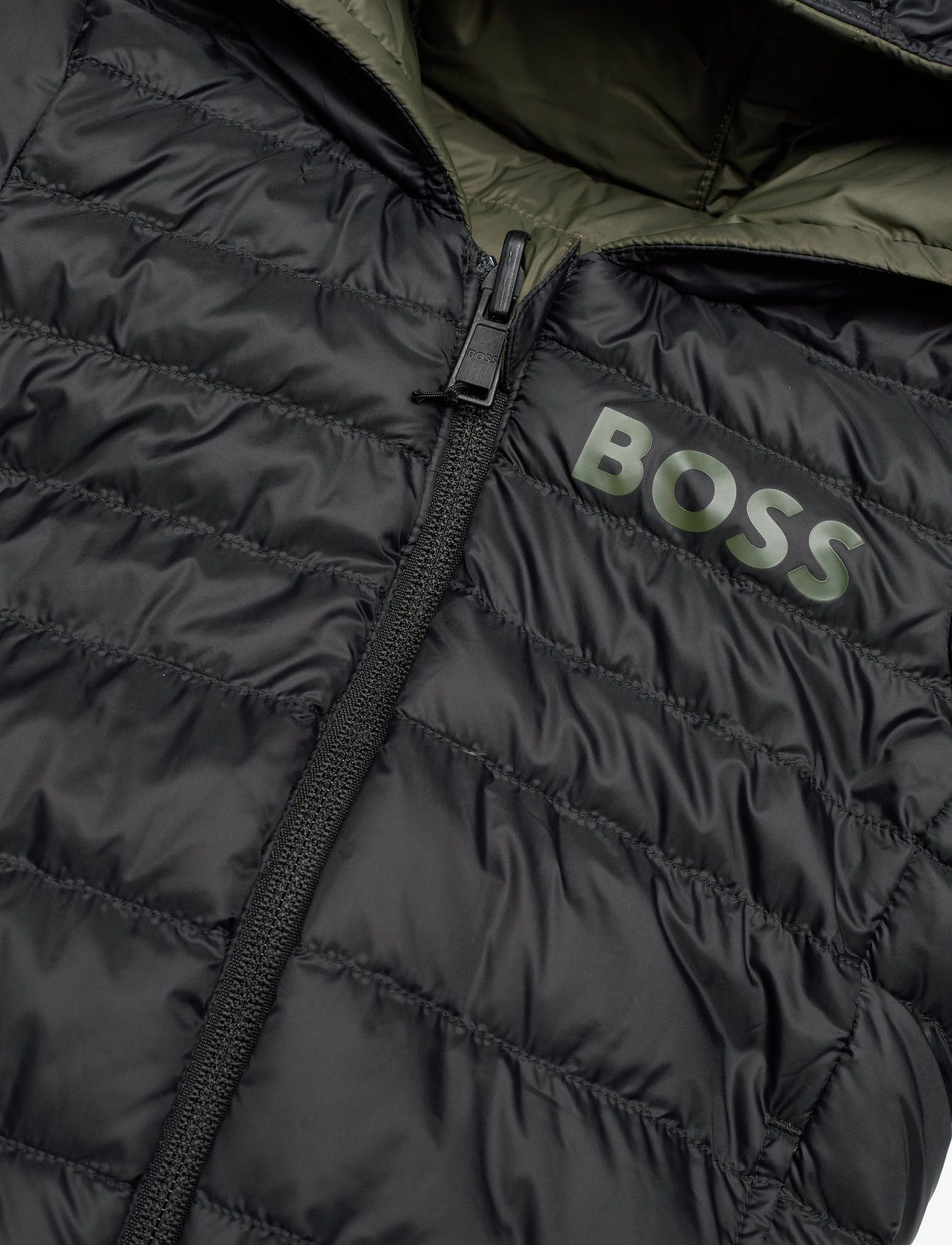 Trunk bibliotek Allieret mager BOSS Reversible Puffer Jacket (Forest Green), 535.50 kr | Stort udvalg af  designer mærker | Booztlet.com