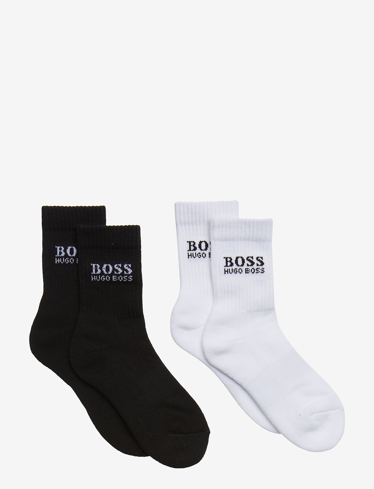 BOSS - SOCKS - black  white - 0