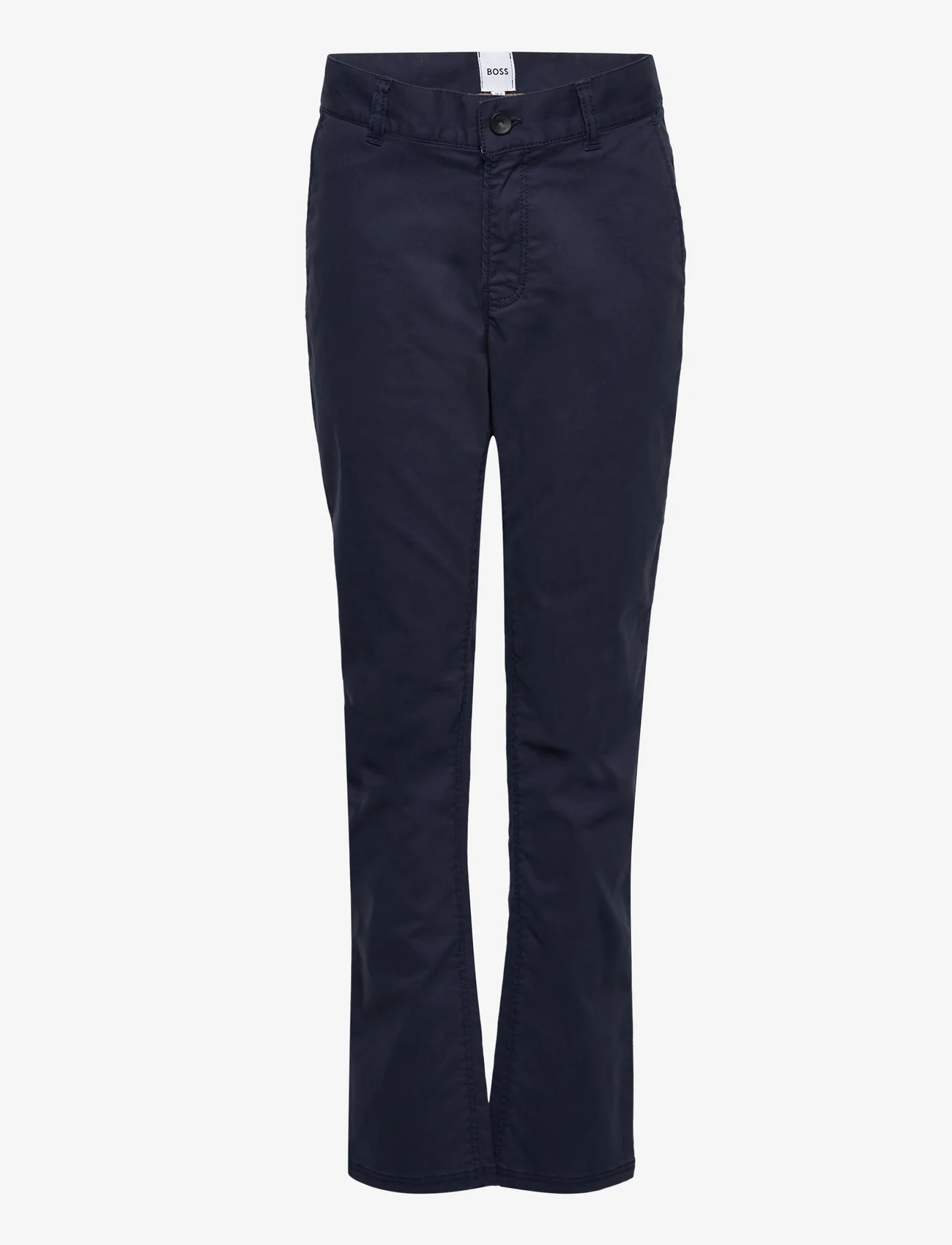 BOSS - TROUSERS - sommarfynd - navy - 0