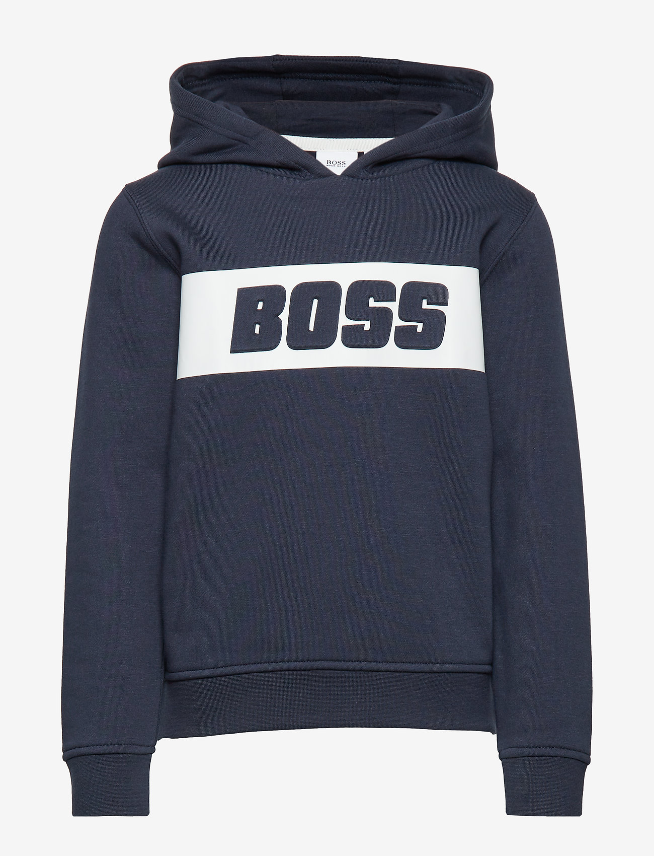 BOSS - HOODED SWEATSHIRT - navy - 0