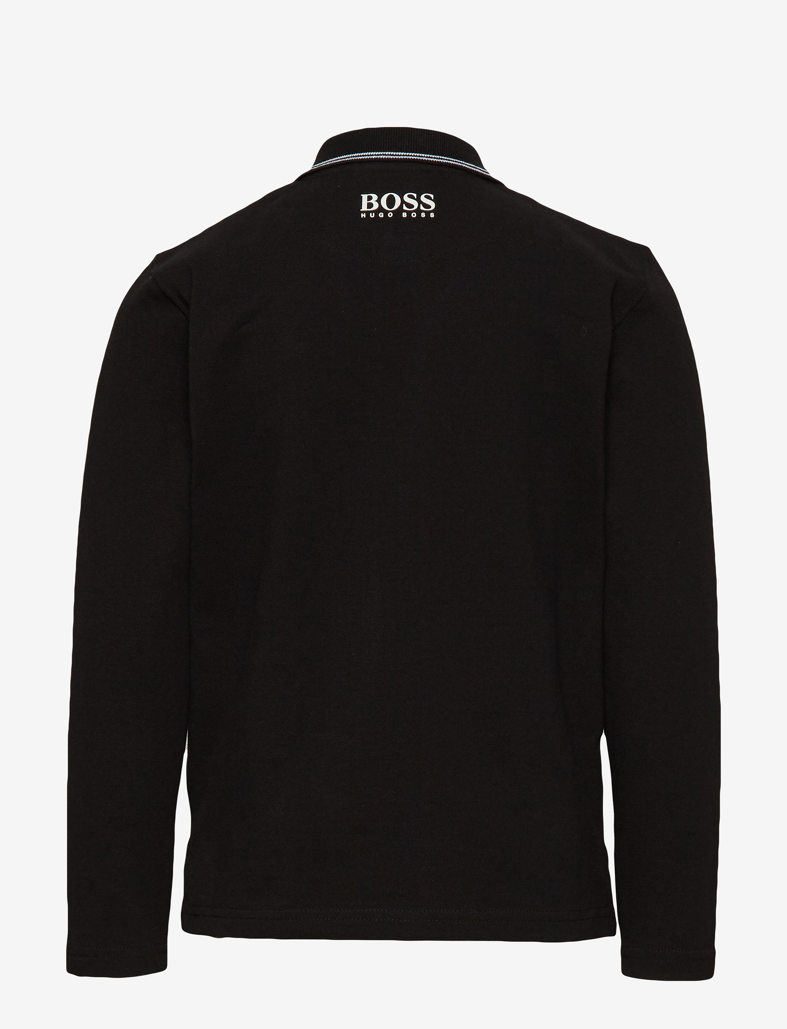 BOSS - LONG SLEEVE POLO - black - 1
