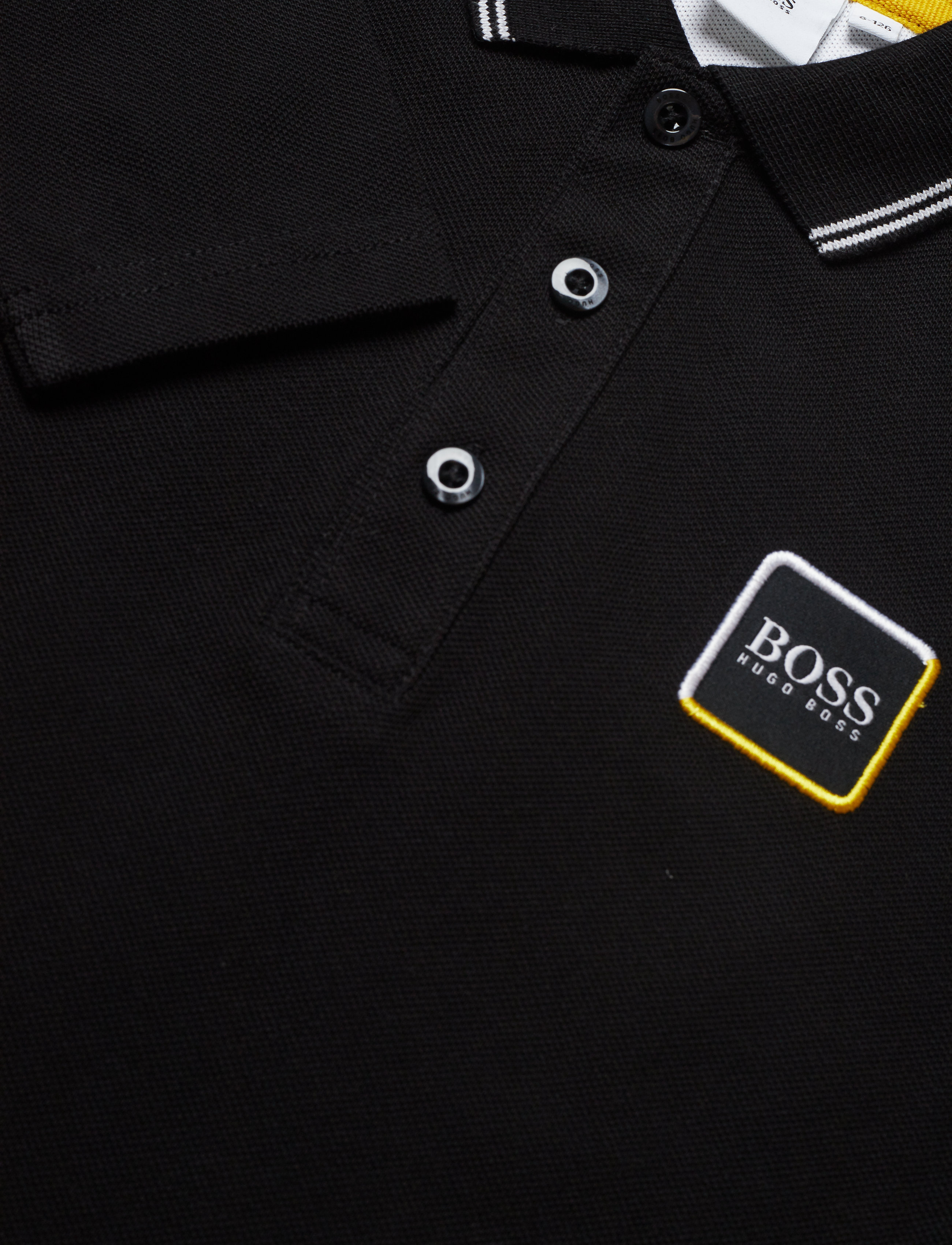 BOSS - LONG SLEEVE POLO - black - 2
