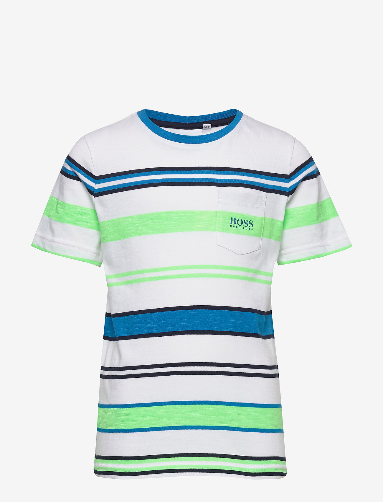BOSS - SHORT SLEEVES TEE-SHIRT - green  blue - 0