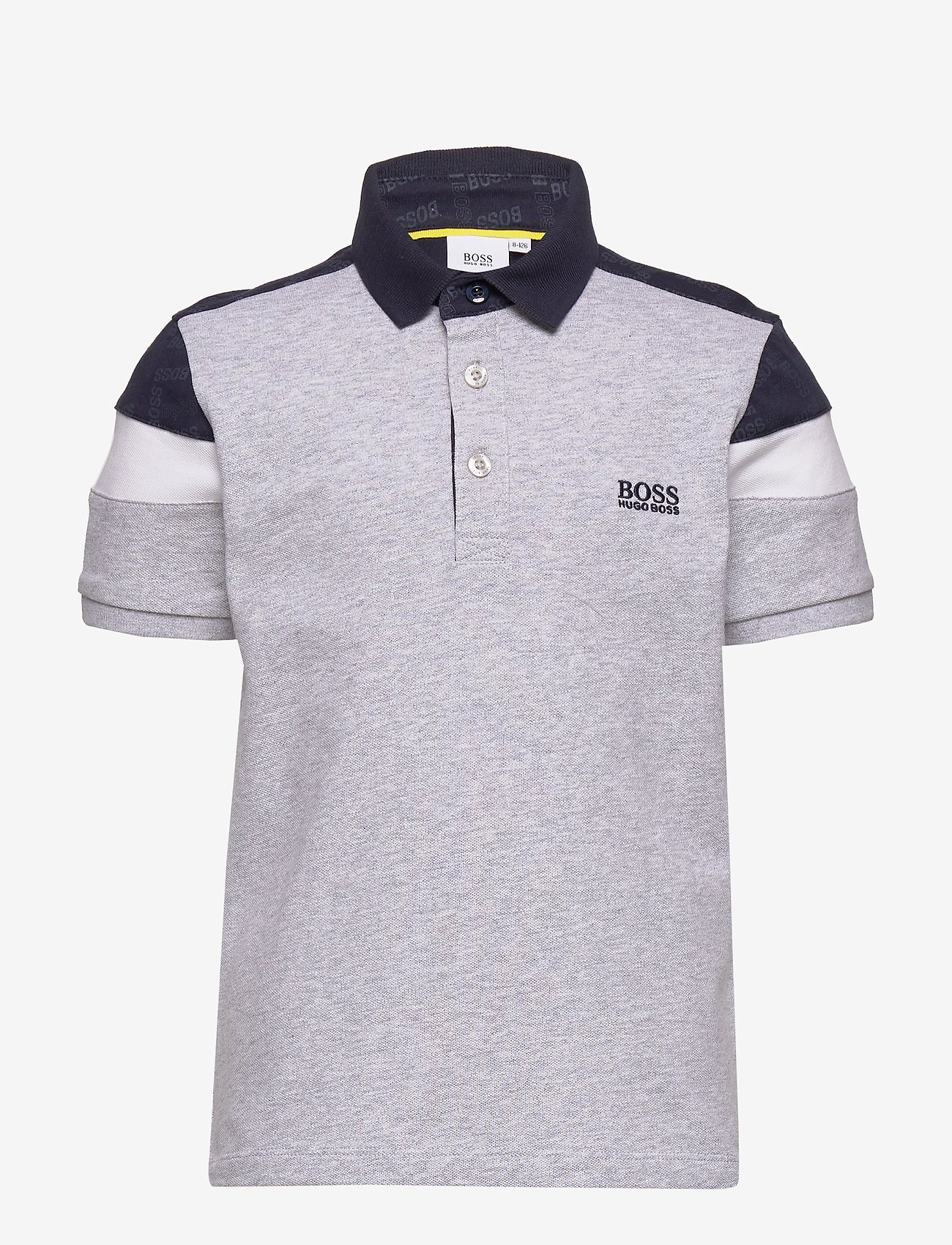 BOSS - SHORT SLEEVE POLO - chine grey - 0