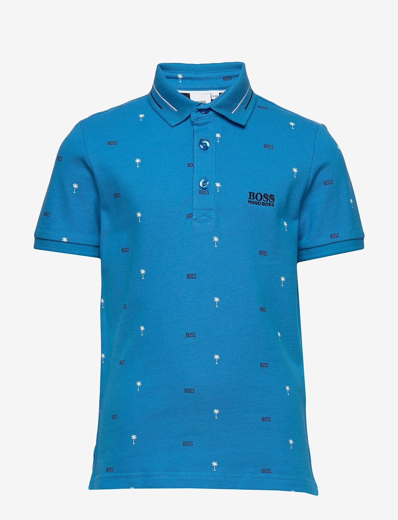BOSS - SHORT SLEEVE POLO - turquoise - 0