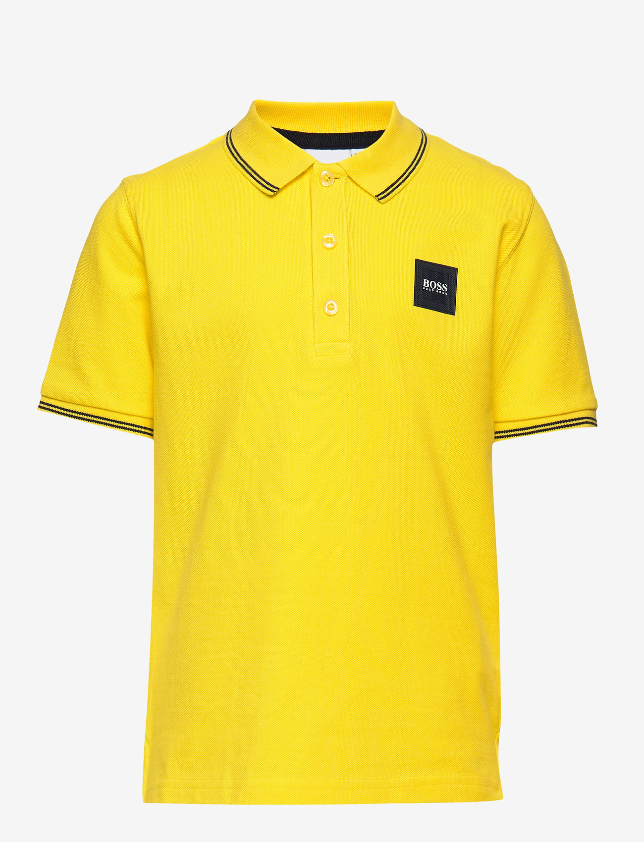 BOSS - SHORT SLEEVE POLO - yellow - 0