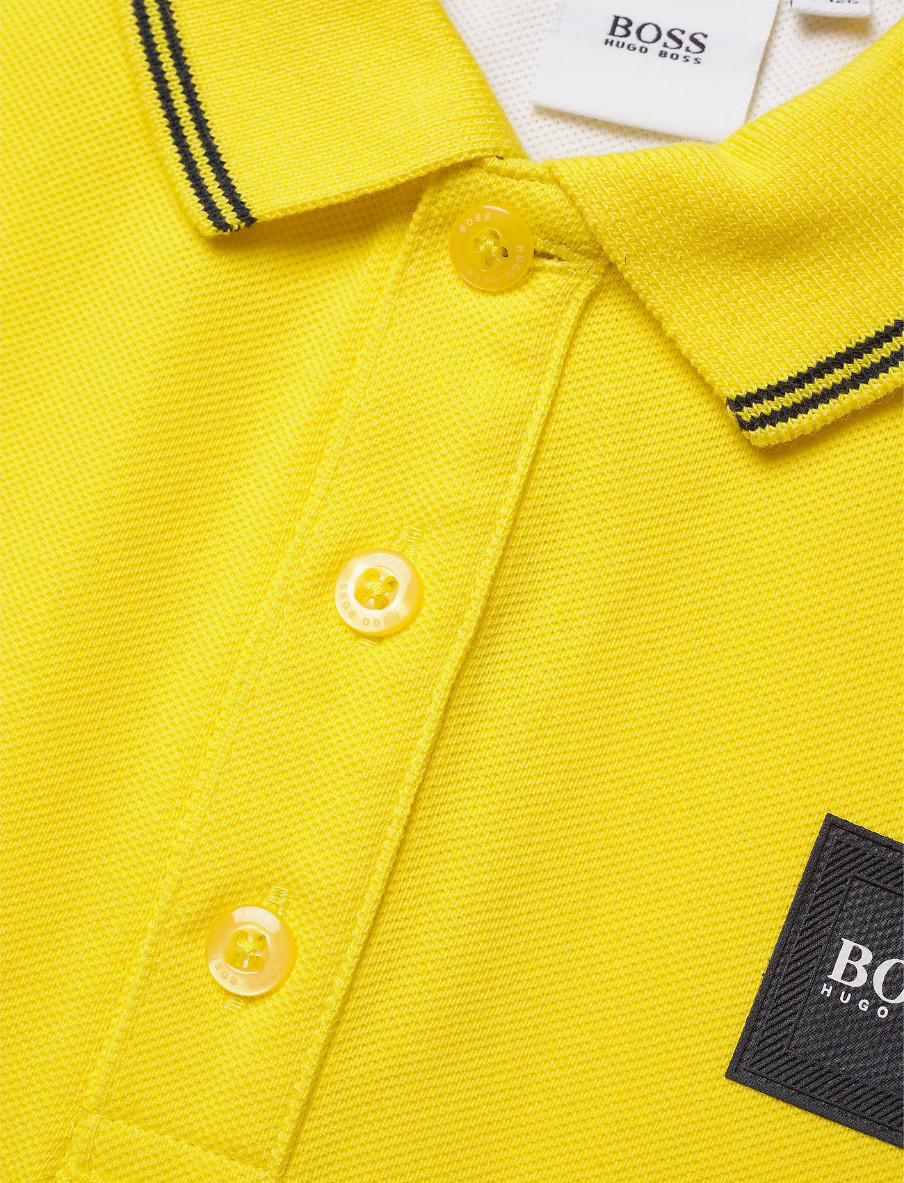BOSS - SHORT SLEEVE POLO - yellow - 2