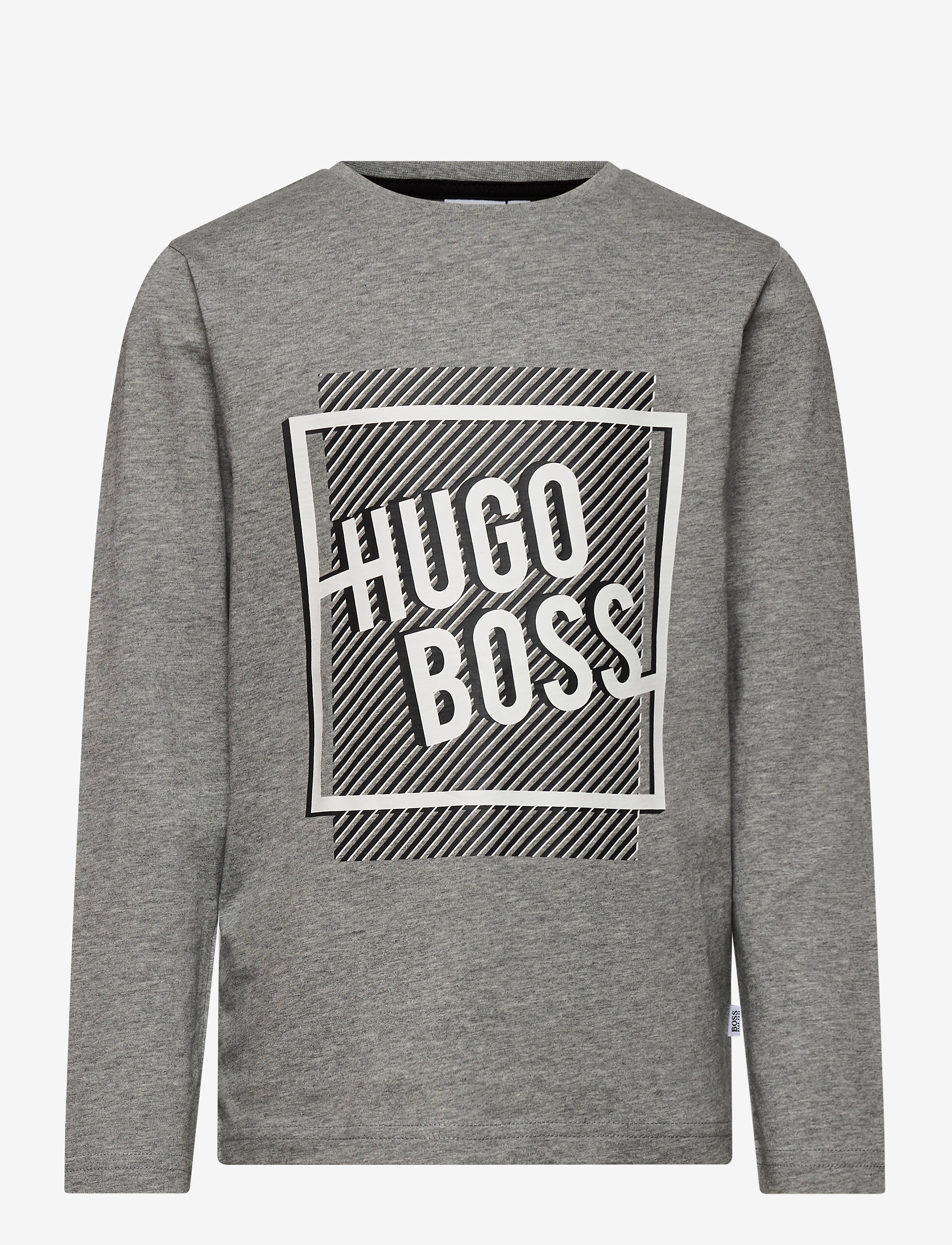 BOSS - LONG SLEEVE T-SHIRT - grey marl - 0