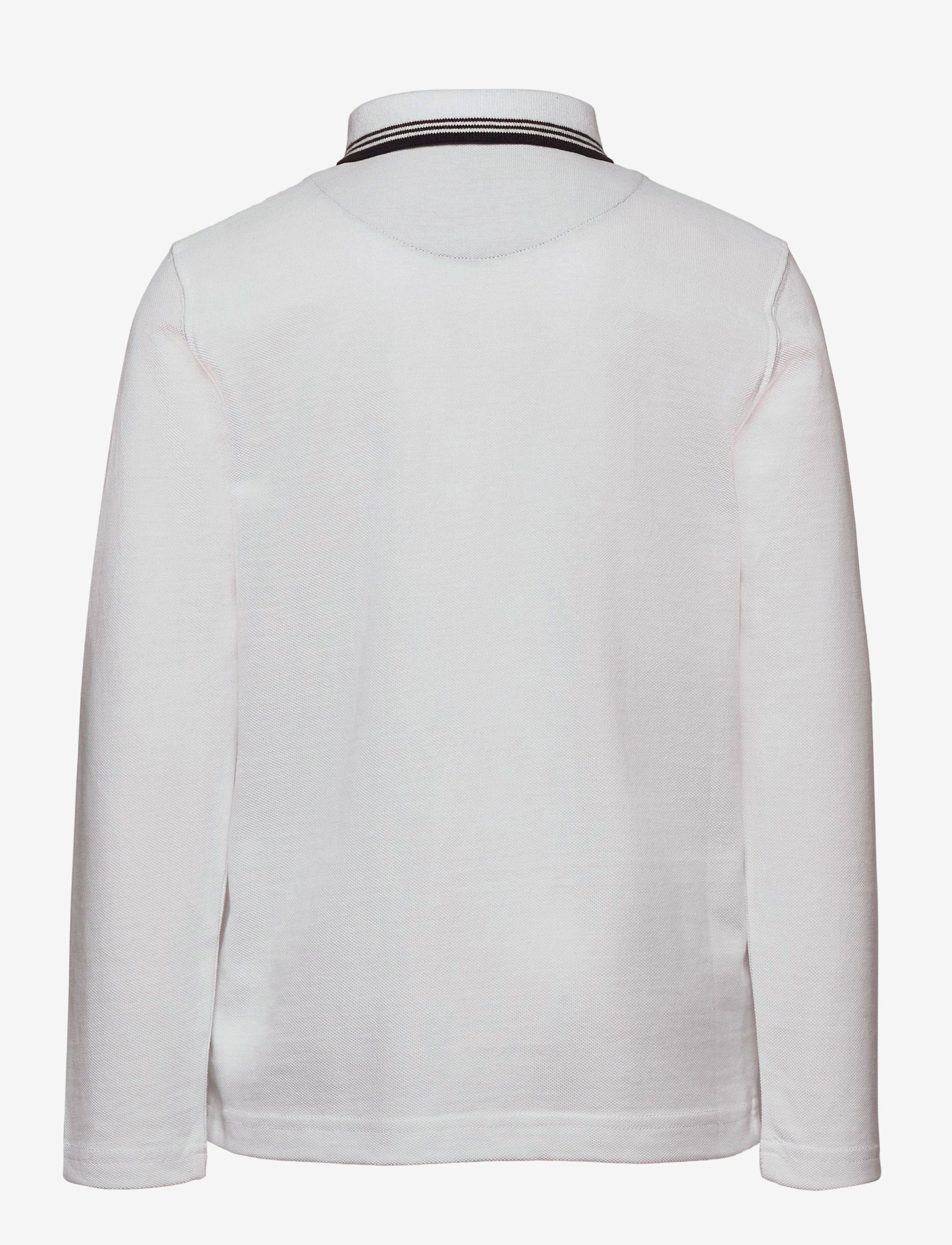 BOSS - LONG SLEEVE POLO - white - 1