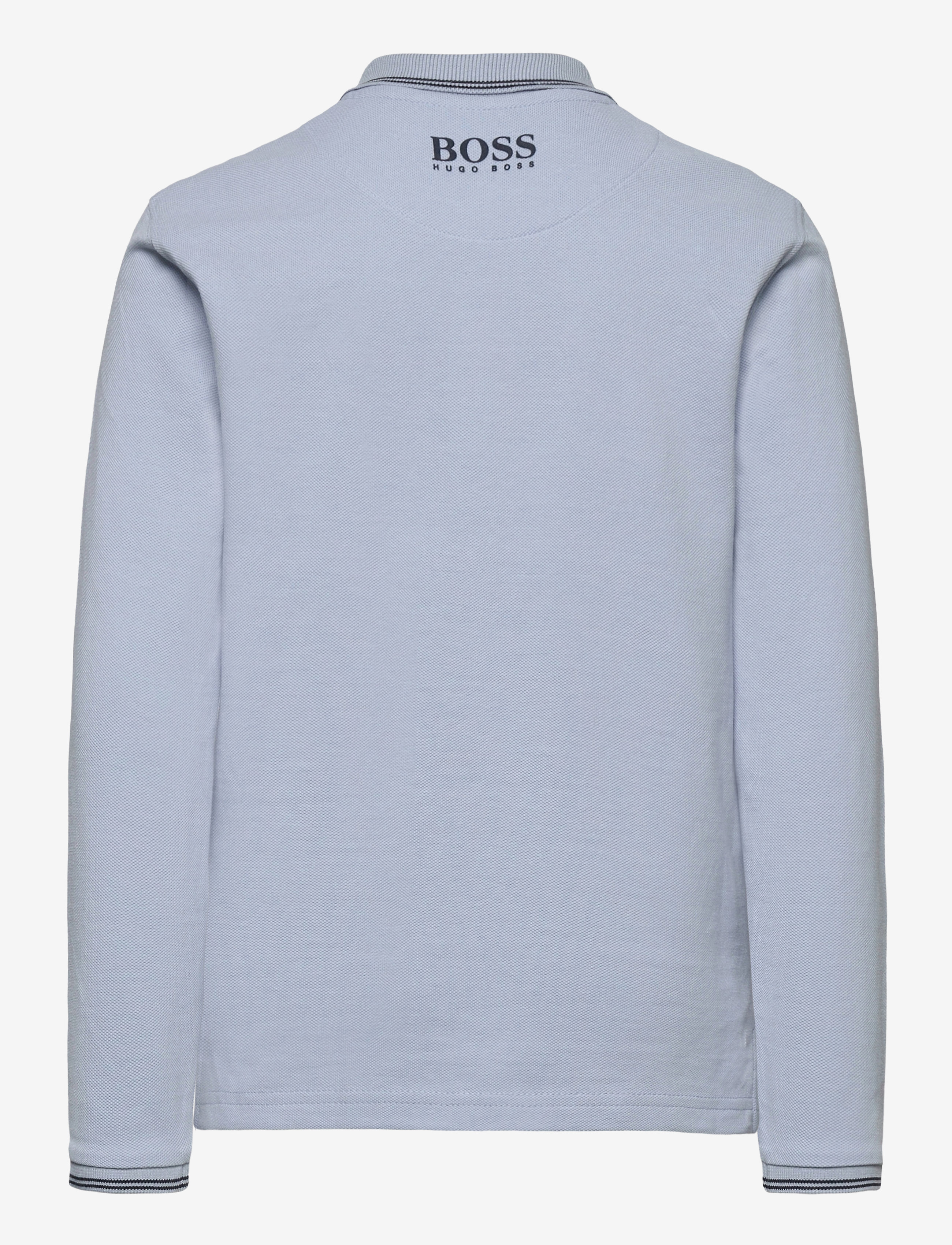 BOSS - LONG SLEEVE POLO - pale blue - 1