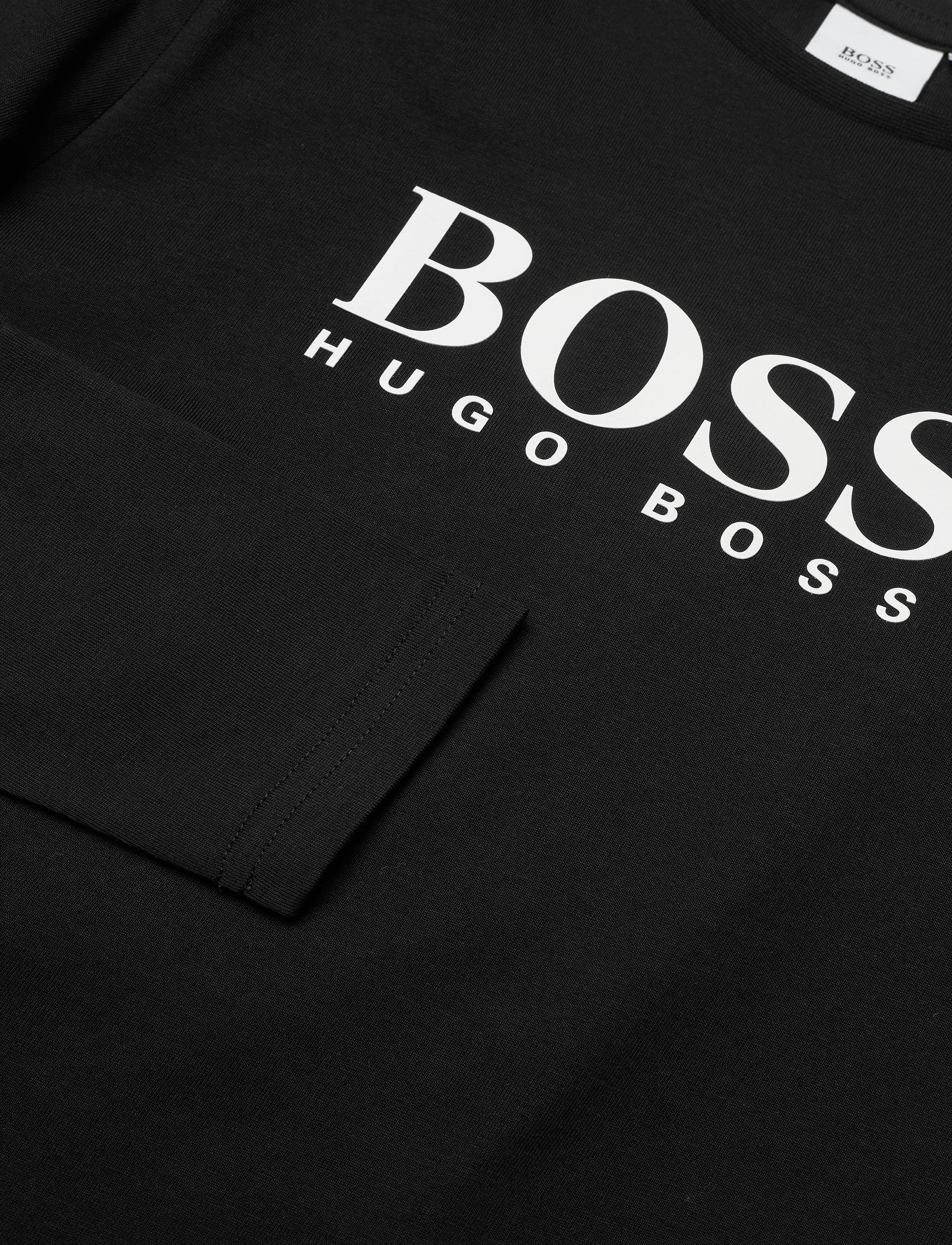 BOSS - LONG SLEEVE T-SHIRT - black - 2