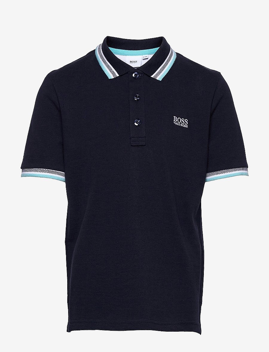 BOSS - SHORT SLEEVE POLO - navy - 0
