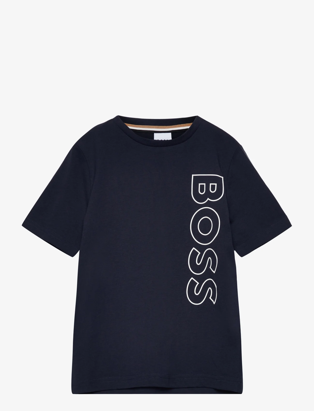 BOSS - SHORT SLEEVES TEE-SHIRT - kortærmede t-shirts - navy - 0