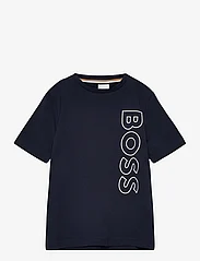 BOSS - SHORT SLEEVES TEE-SHIRT - kortärmade t-shirts - navy - 0
