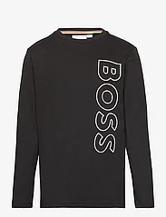 BOSS - LONG SLEEVE T-SHIRT - langermede t-skjorter - black - 0
