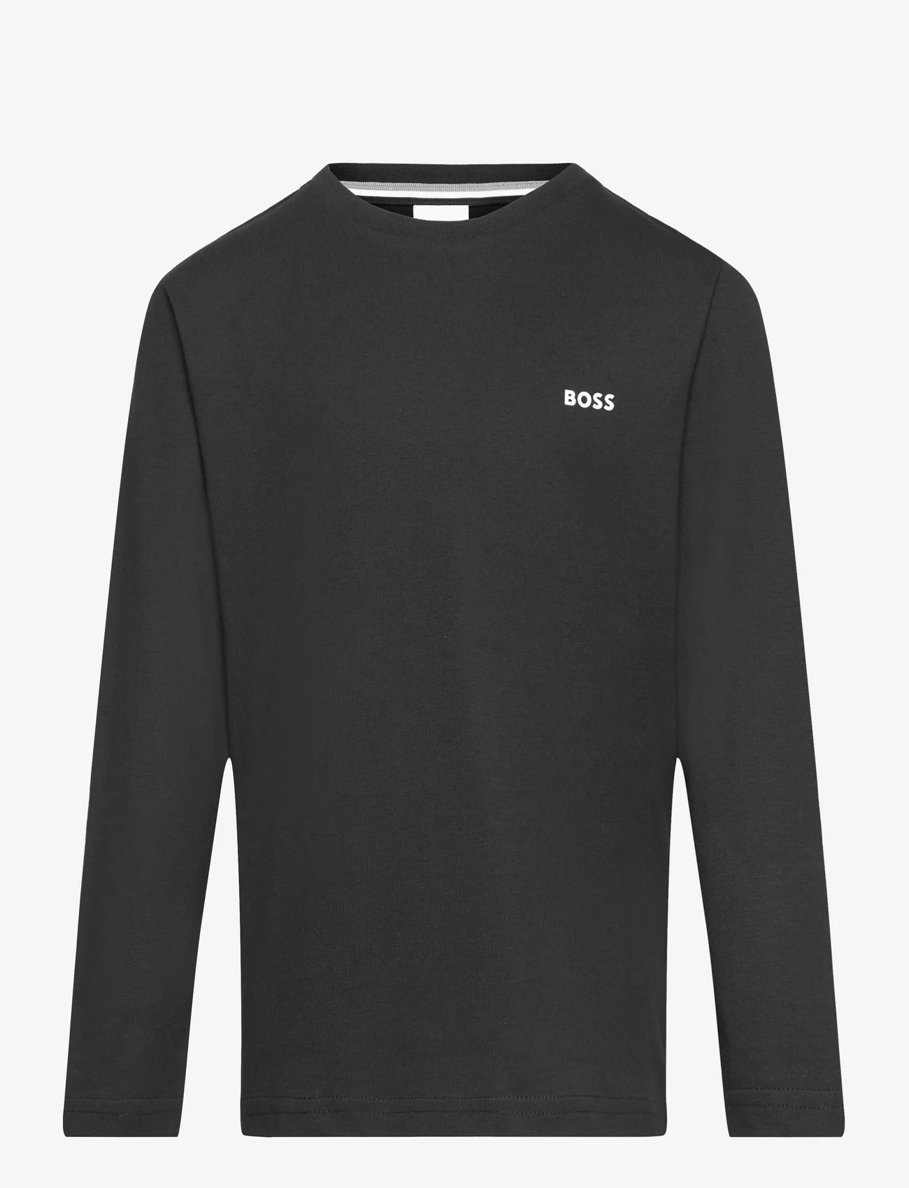 BOSS - LONG SLEEVE T-SHIRT - langærmede t-shirts - black - 0