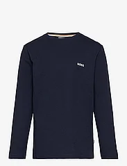 BOSS - LONG SLEEVE T-SHIRT - langærmede t-shirts - navy - 0