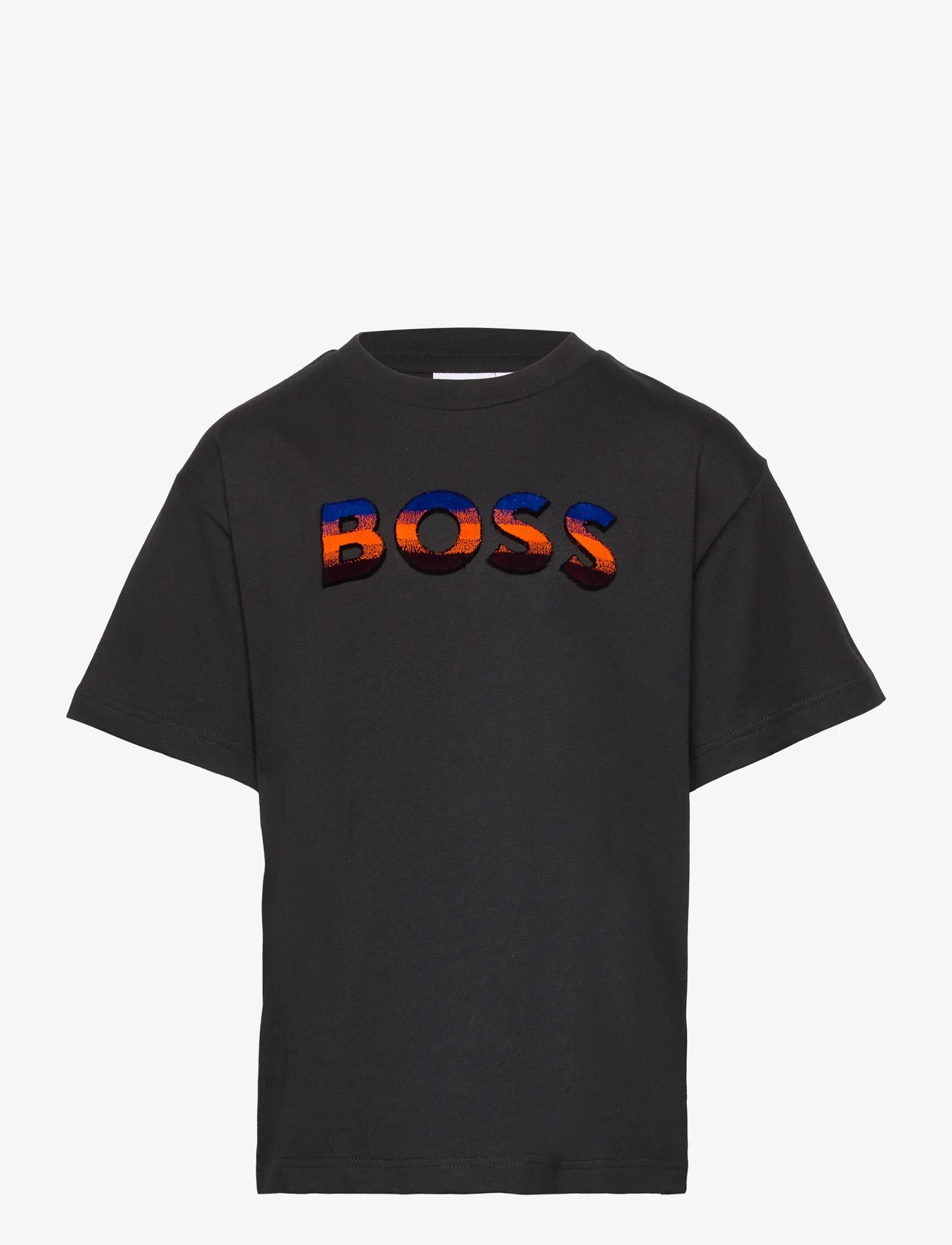 BOSS - SHORT SLEEVES TEE-SHIRT - kortärmade t-shirts - black - 0