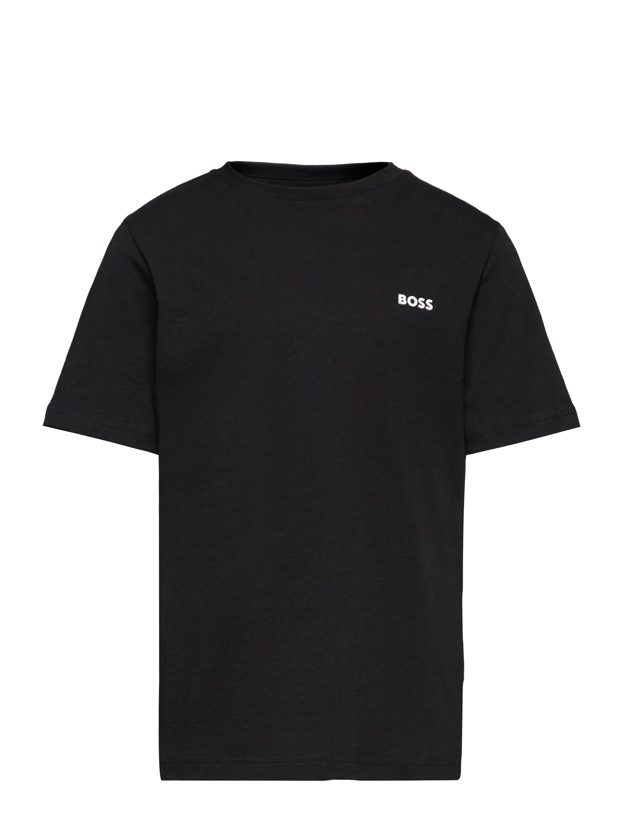 BOSS SHORT SLEEVES TEE-SHIRT - Oberteile - BLACK / black