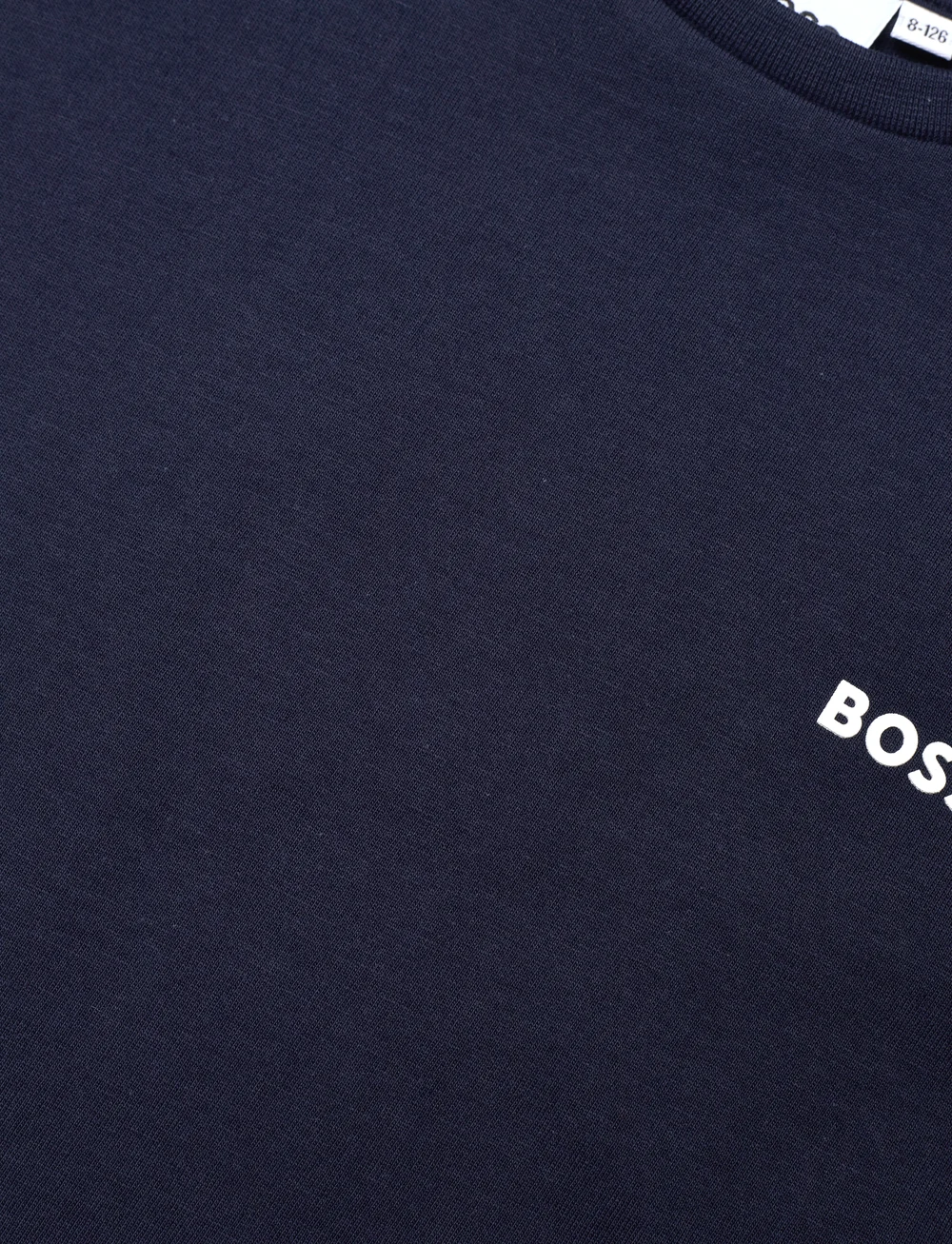 BOSS - SHORT SLEEVES TEE-SHIRT - kortærmede t-shirts - navy - 2