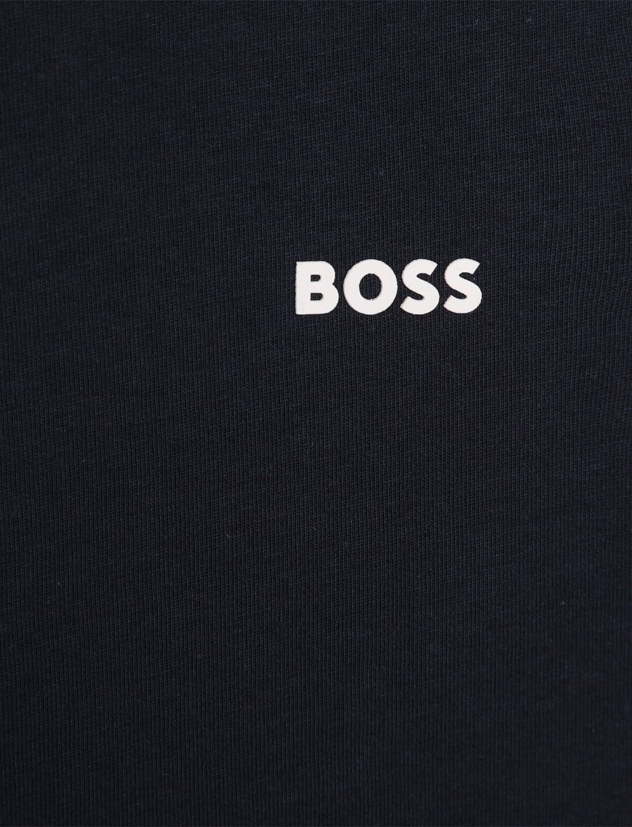 BOSS - SHORT SLEEVES TEE-SHIRT - lyhythihaiset t-paidat - navy - 2