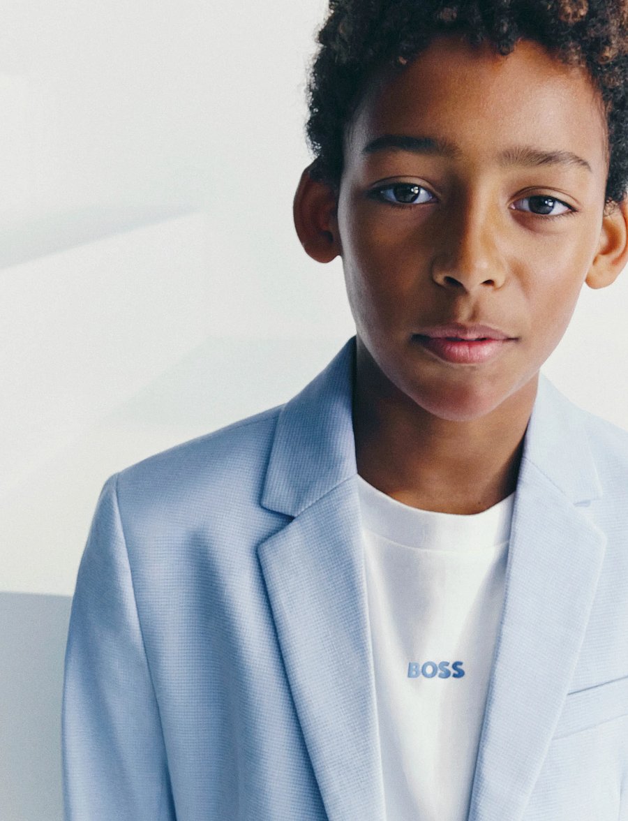 BOSS - SHORT SLEEVES TEE-SHIRT - lyhythihaiset t-paidat - white - 4