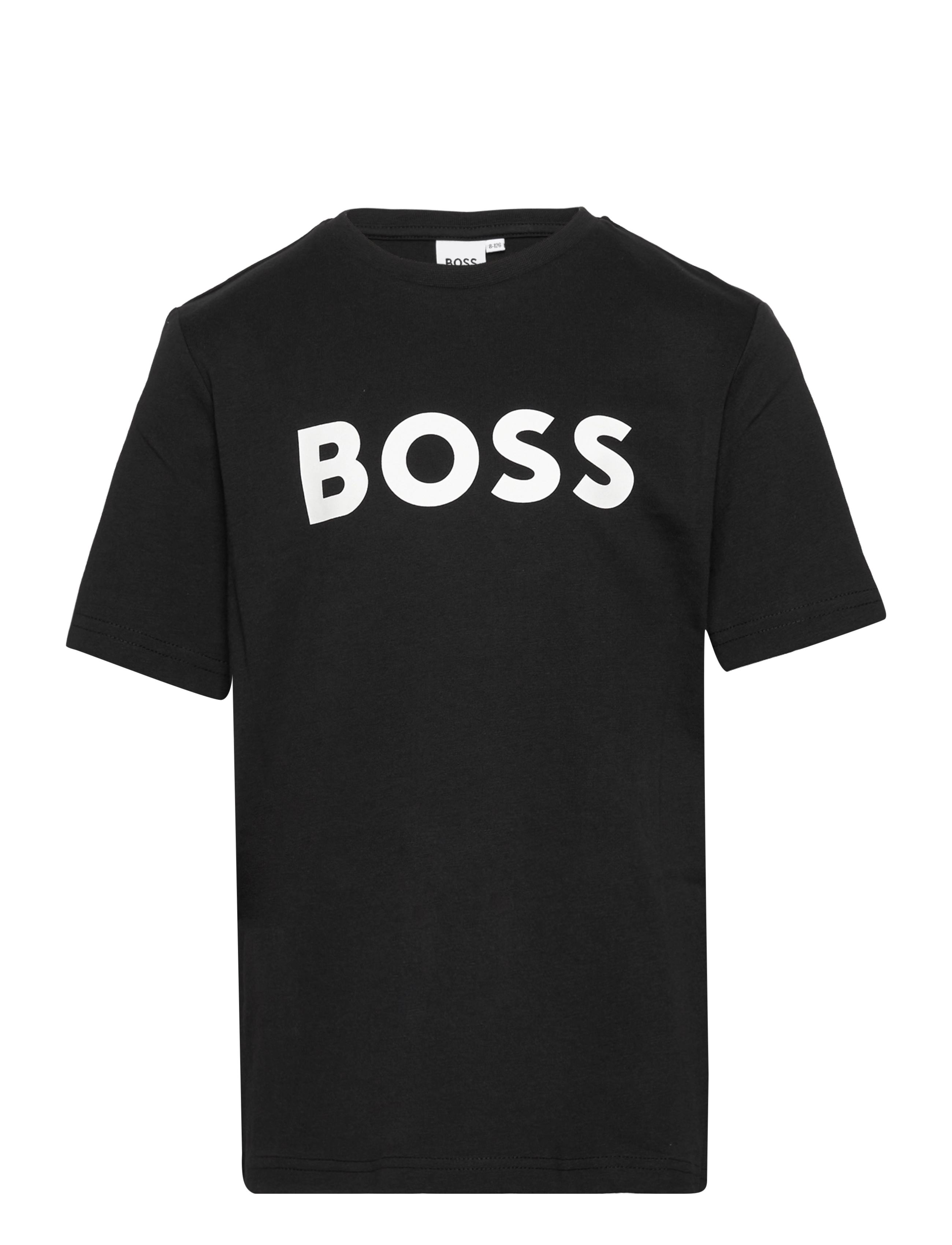 BOSS SHORT SLEEVES TEE-SHIRT - Overdele - BLACK / black