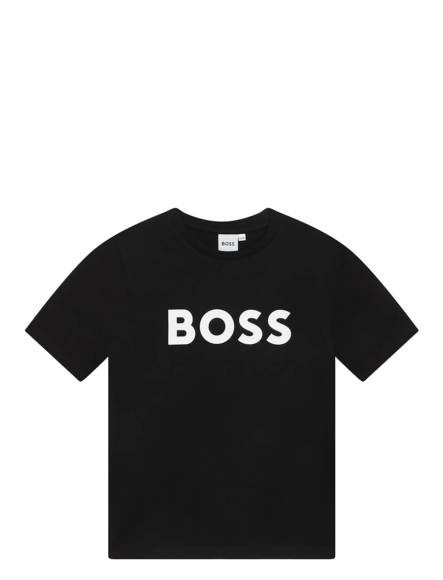 BOSS - SHORT SLEEVES TEE-SHIRT - kortärmade t-shirts - black - 0